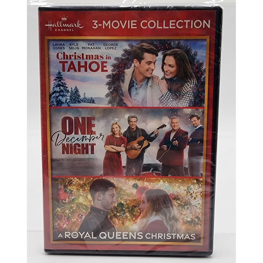 Hallmark 3-Movie Collection DVD Christmas in Tahoe One December Night New Sealed